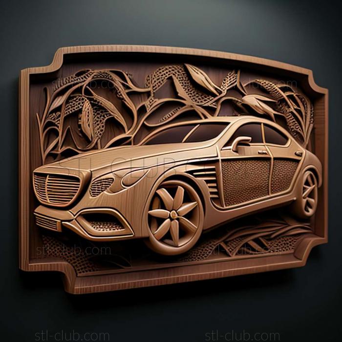 3D мадэль Mercedes Benz CLS (STL)